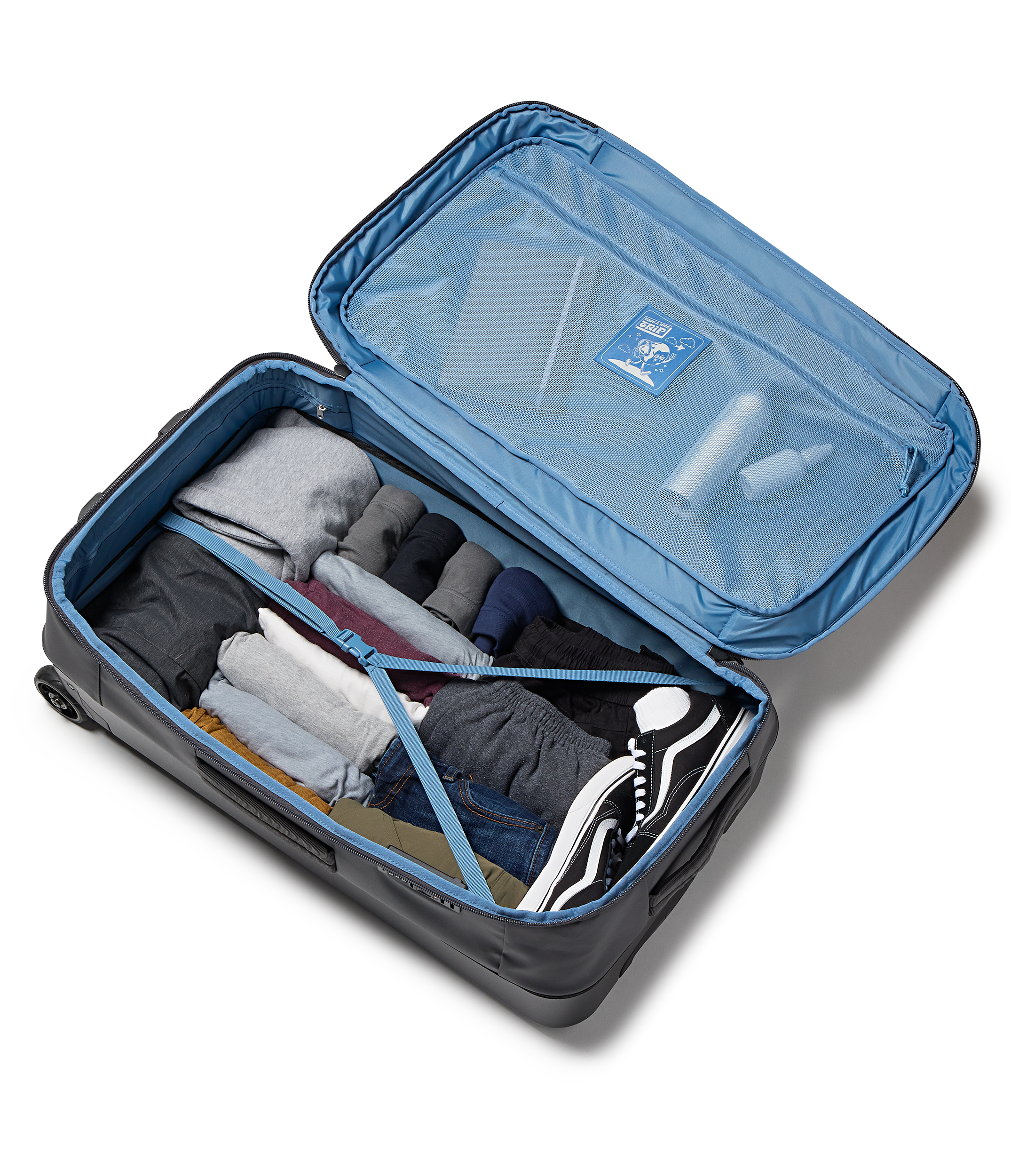 30" Rolling Duffel Toiletry Bag Smokey Grit Set - Image 4